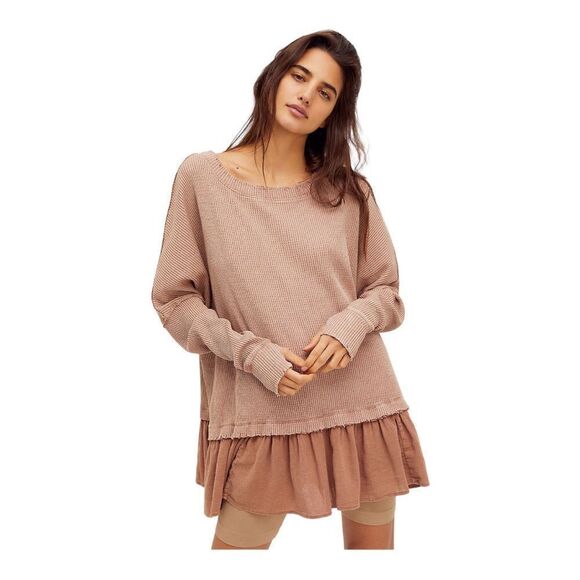 We The Free Tops - We The Free Bring in the Sunshine top super oversized cotton blend size XS.